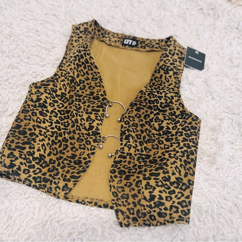 SOLD ON DEPOP Love Too True Pierced vest BNWT